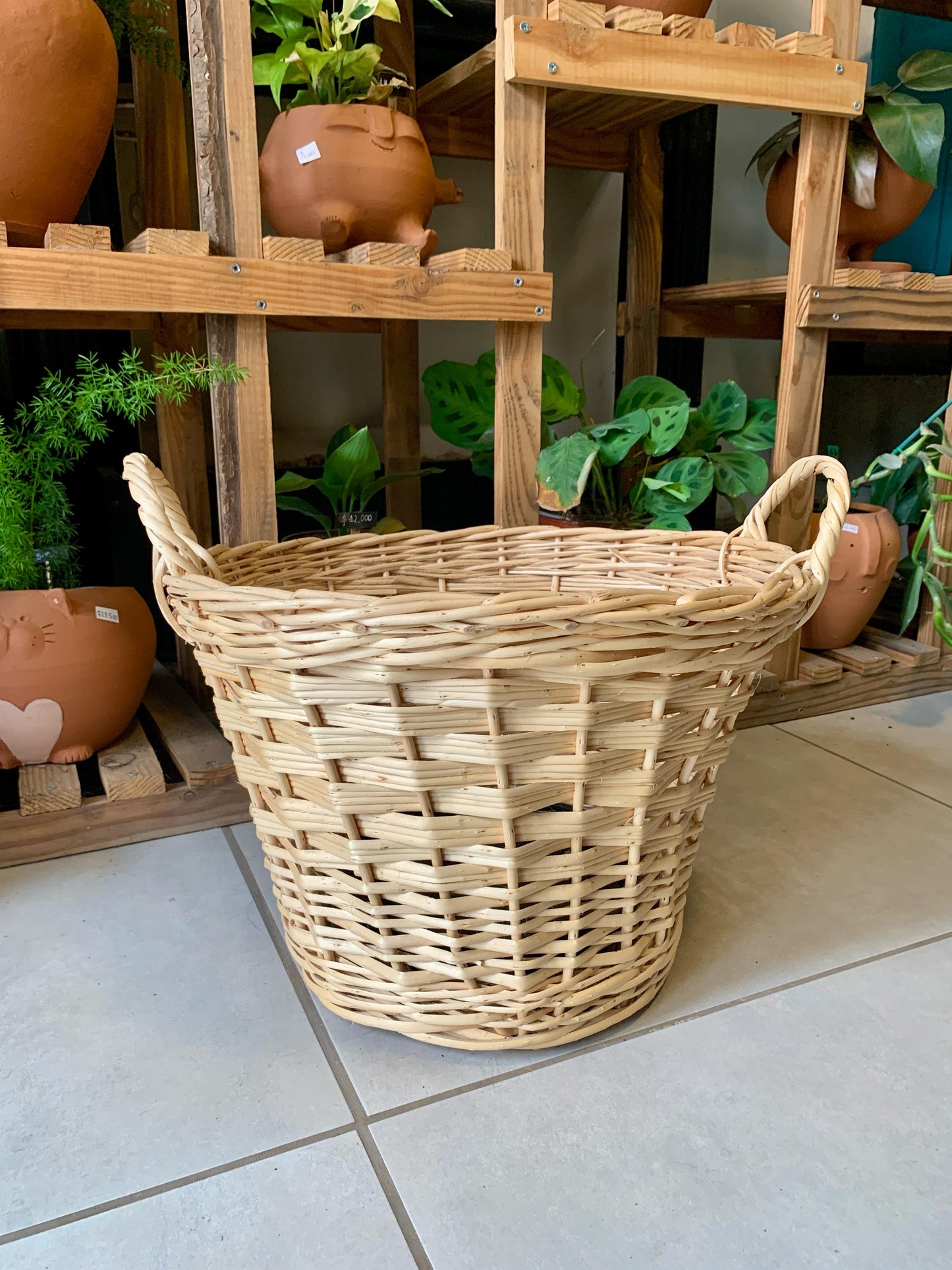 Canasto Mimbre Grueso