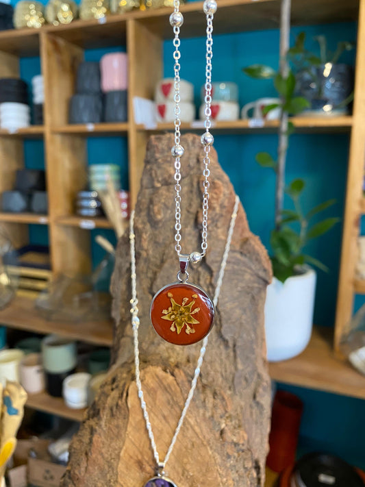 Cadena Bañada en plata