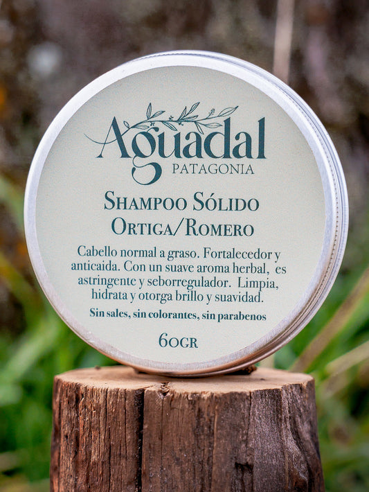 Champú Sólido Ortiga / Romero 80 gr