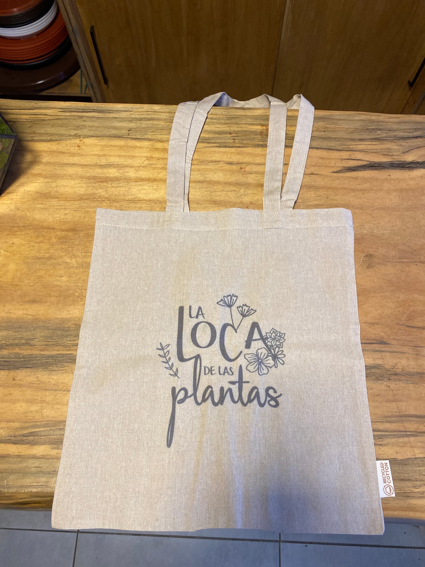 Bolsa Algodón La Loca De Las Plantas