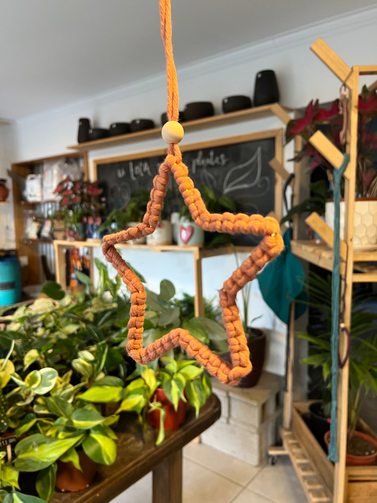 Colgante Figuras Macramé