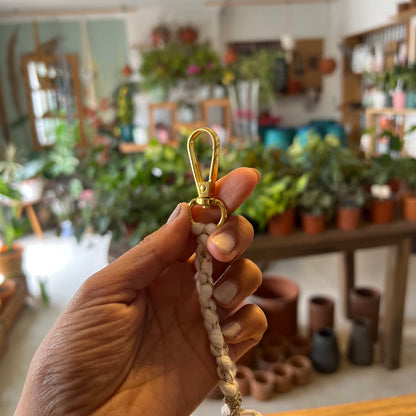 Amuleto Macramé Piedras