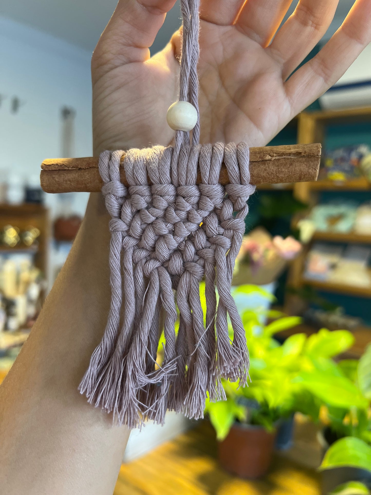 Mini Colgante Canela Macramé