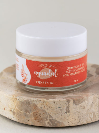 Crema Facial Zanahoria / Coco & Ácido hialuronico 50 ml