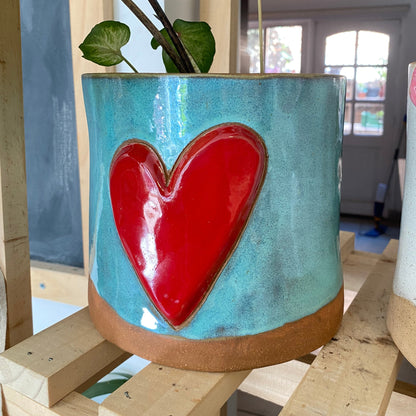 Maceta Ceramica Gress Corazon