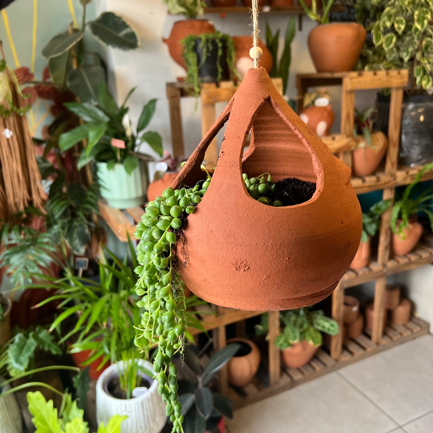 Rosario + Macetario Gotita