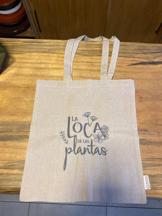 Bolsa Algodón La Loca De Las Plantas