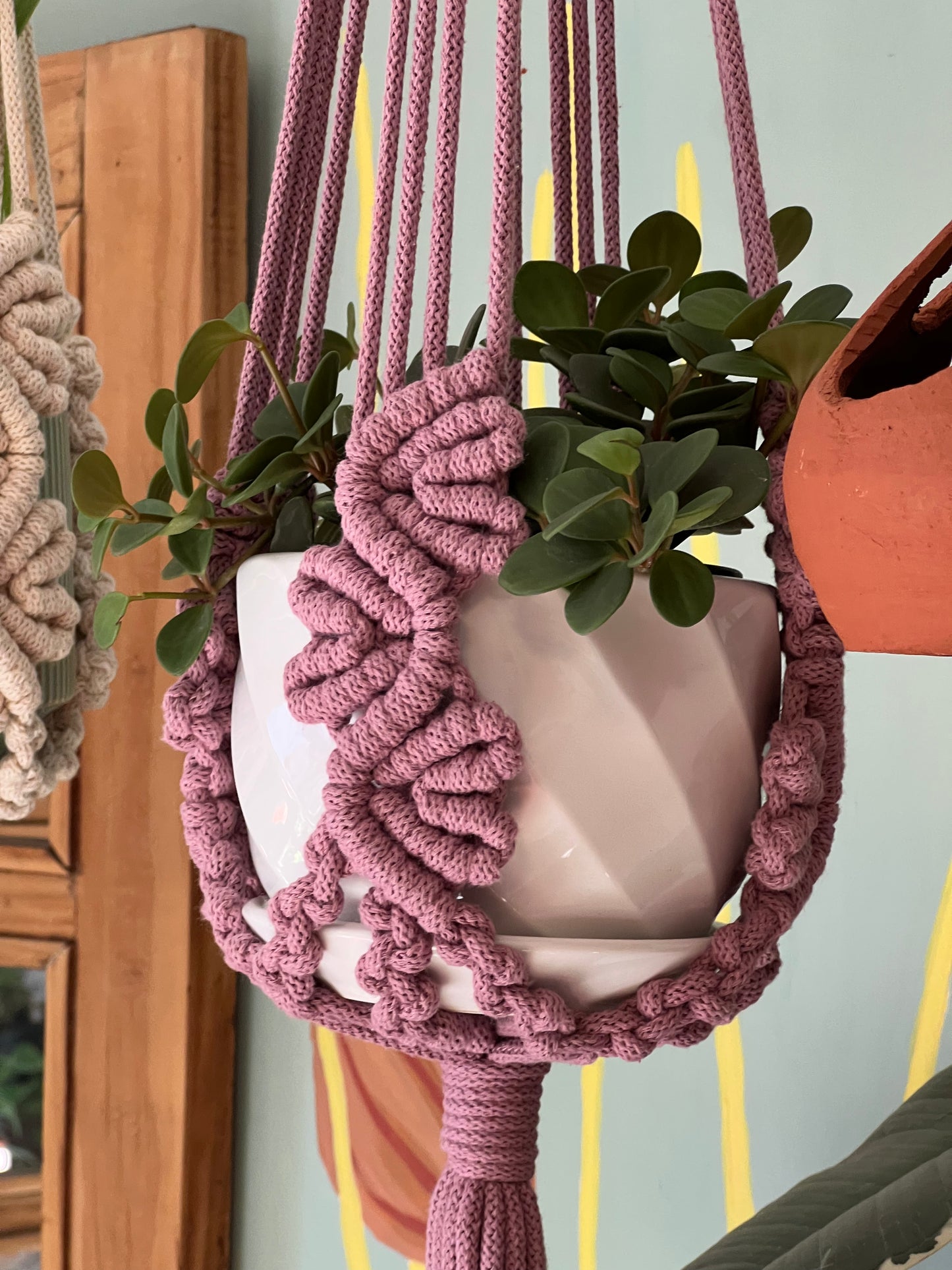 Colgante Macramé Algodón turco