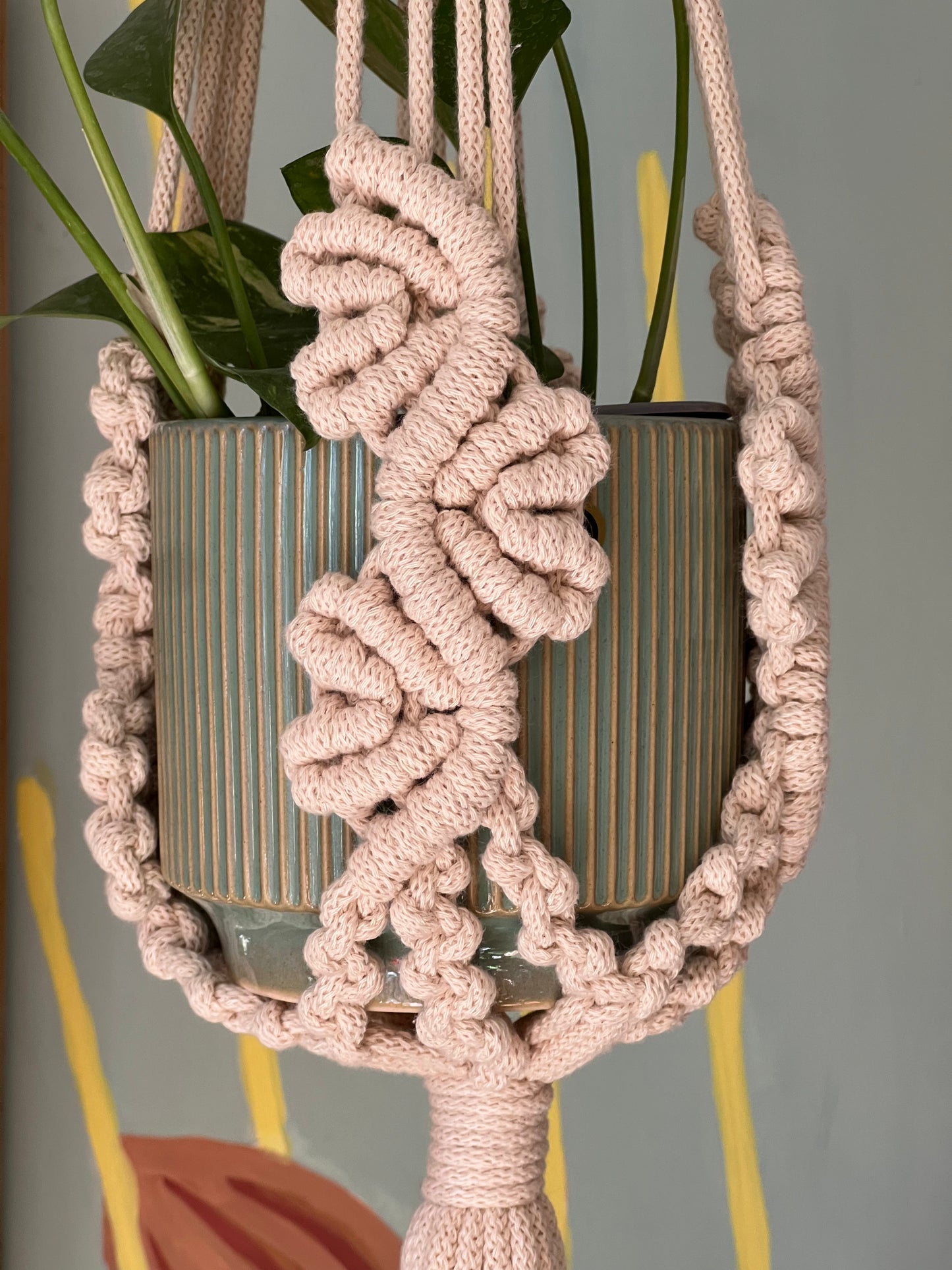 Colgante Macramé Algodón turco