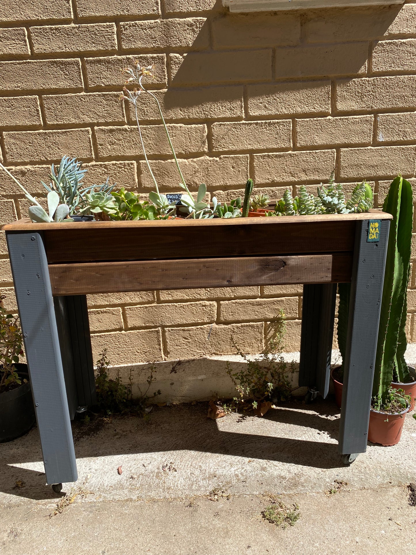 Jardinera "Huerto Vivo" en altura