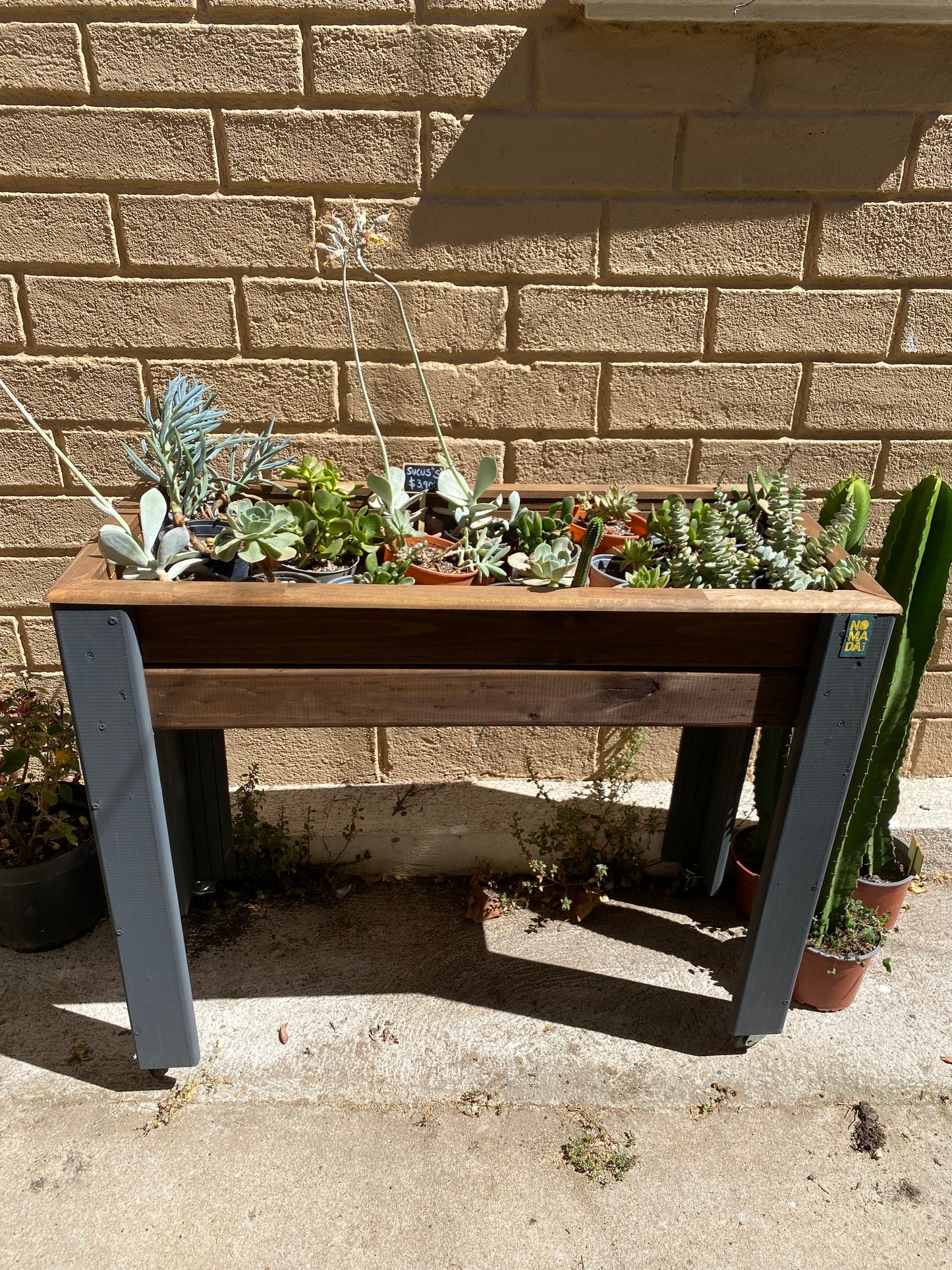 Jardinera "Huerto Vivo" en altura