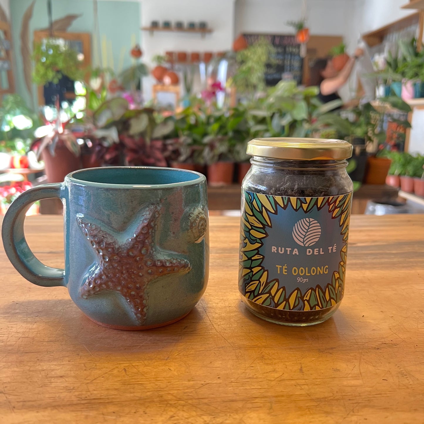 Infusión + Tazón de Cerámica de gres