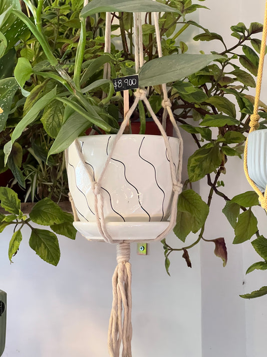 Colgante Macramé "simple" Algodón turco