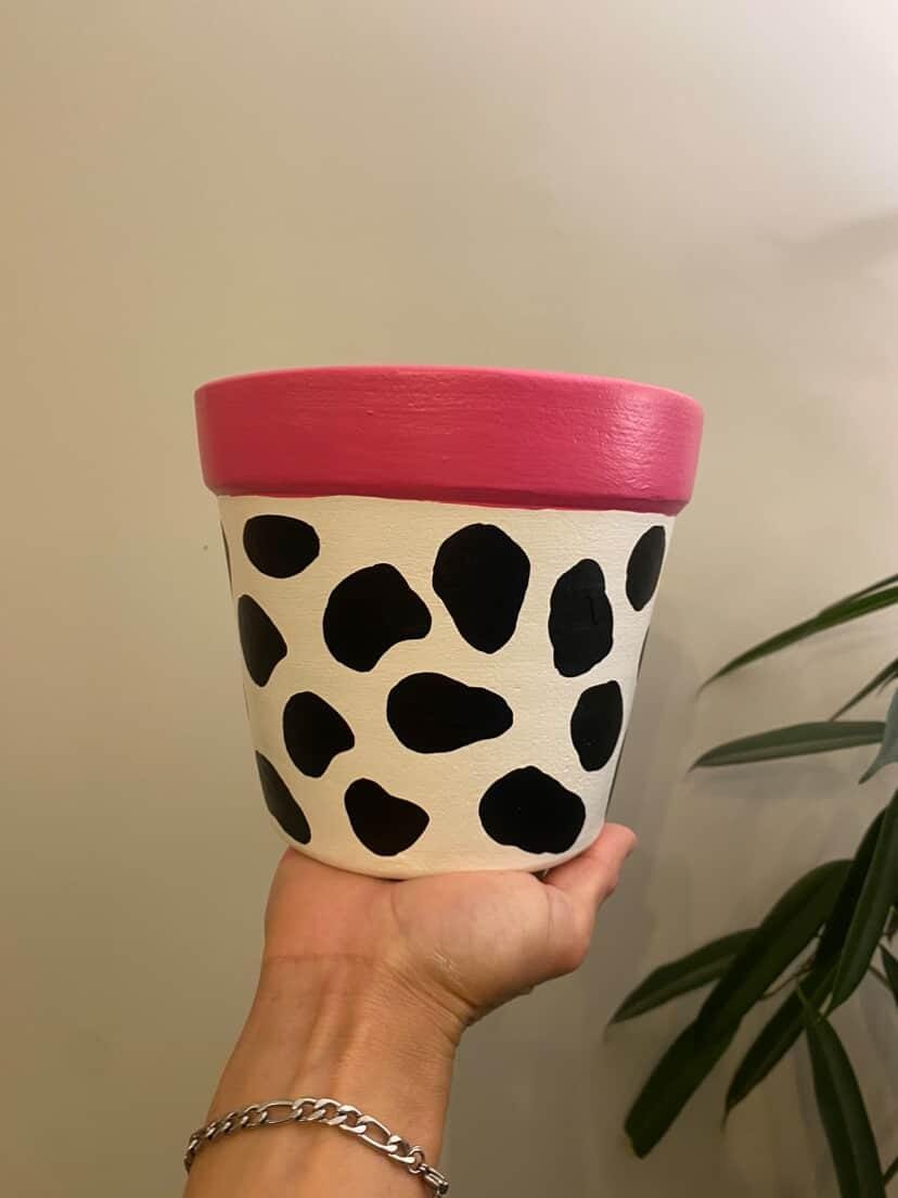 Maceta Animal Cow